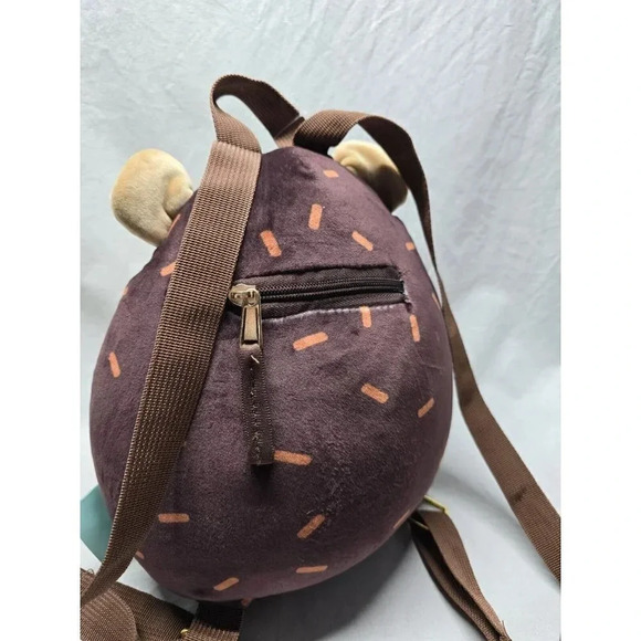 Squishmallows Hans Hedgehog Unisex 10" Plush Mini Backpack, Brown - Picture 5 of 10